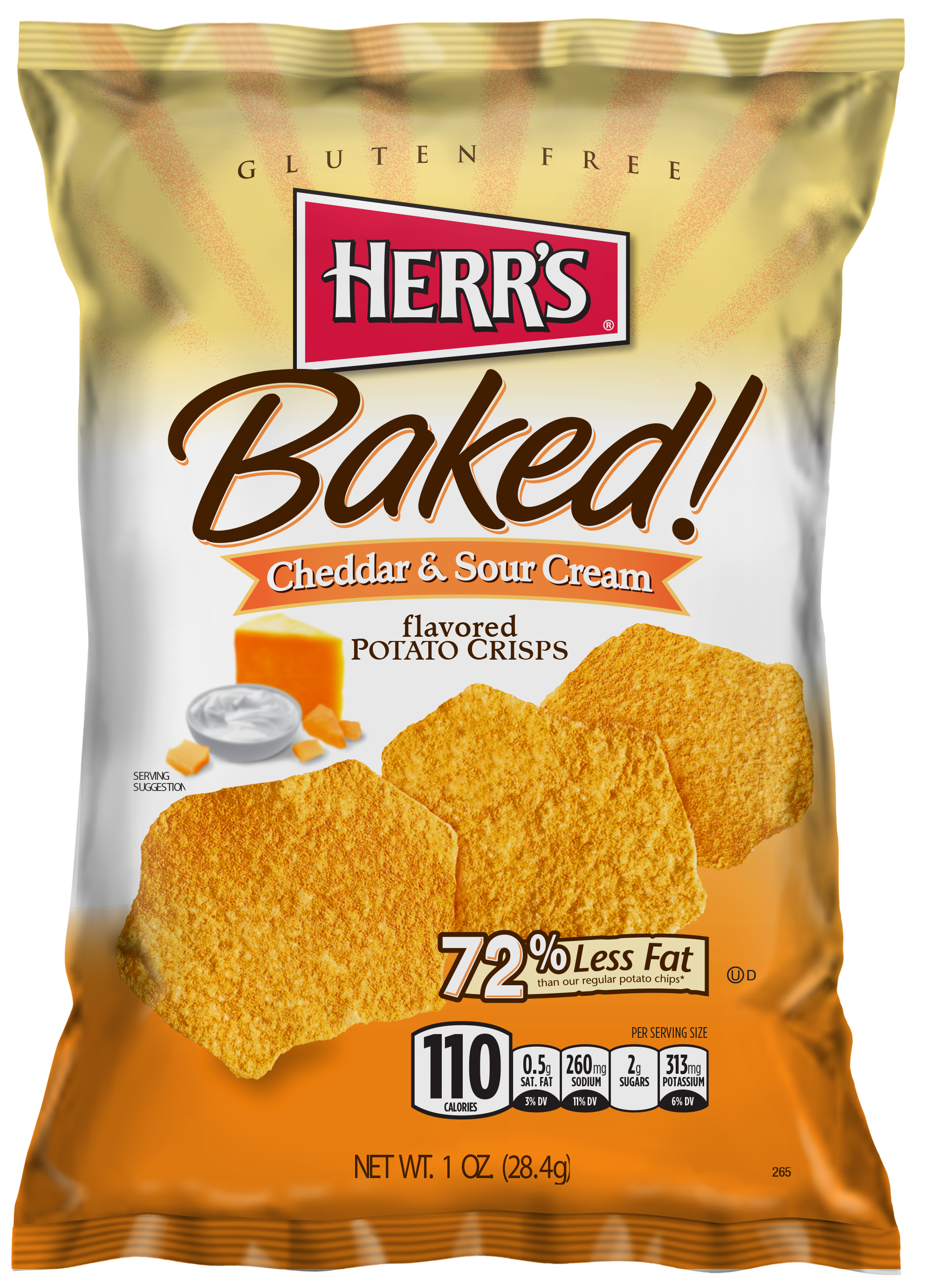 Cheddar Sour Cream Baked Potato Crisps Herr S Cheddar Sour Cream Baked Potato Crisps Herr S