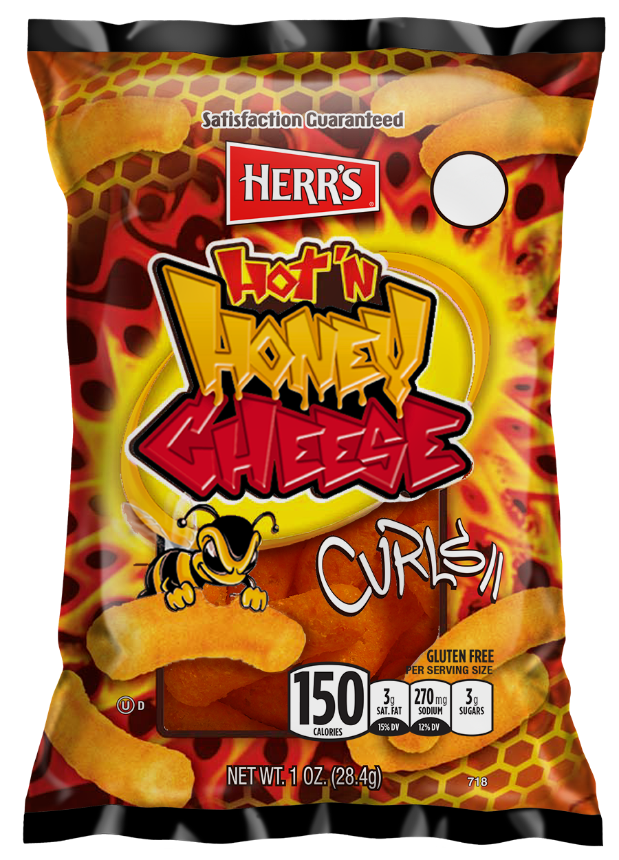 Hot & Honey Cheese Curls Herr's