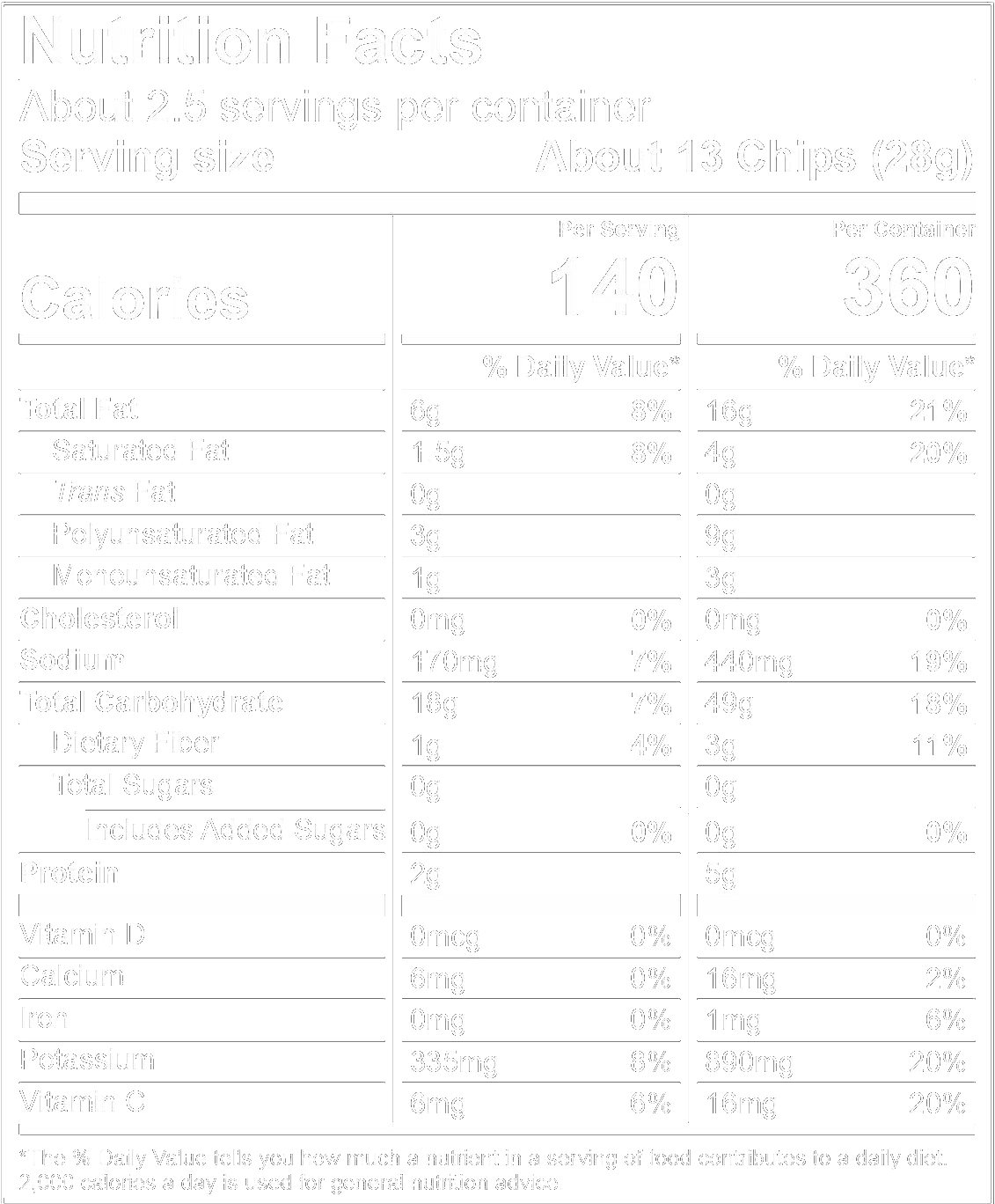 Reduced Fat Kettle Cooked Potato Chips Herr S