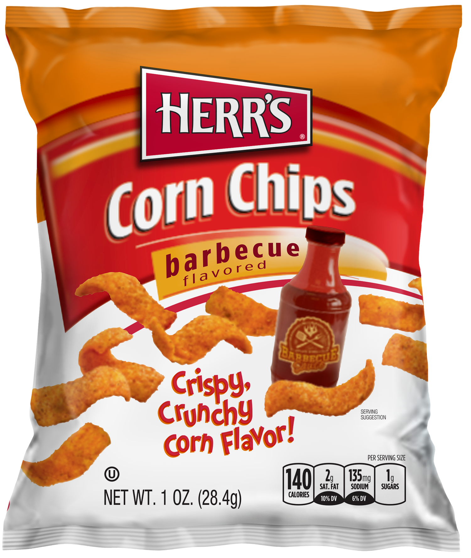 macro spicy bbq corn chips
