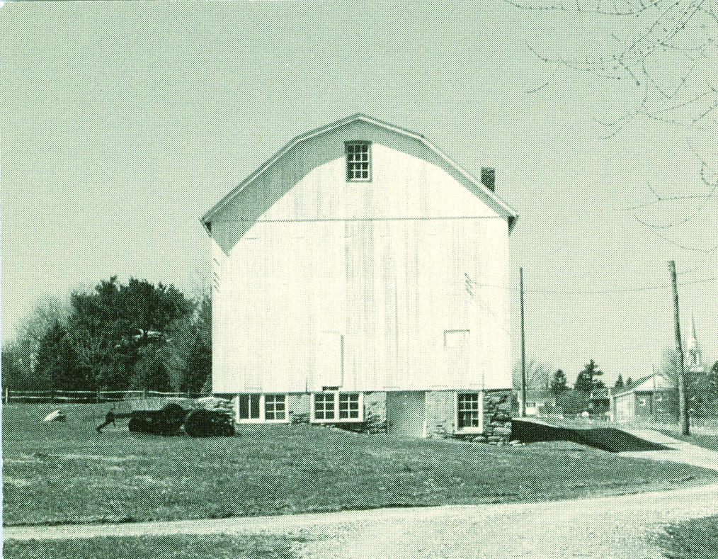 Herr's barn in 1947