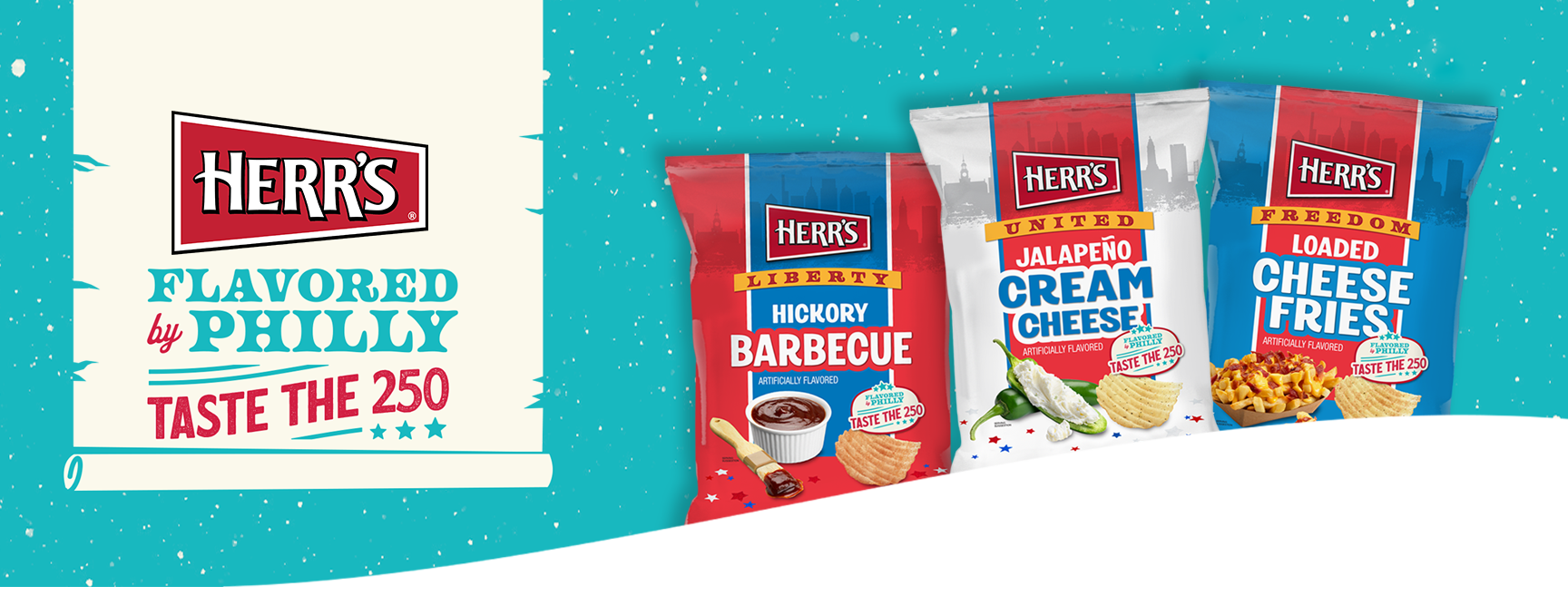 Herr's Flavored by Philly Crunch Off Winner Banner
